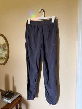 Nike Women's Black Track Joggers with Reflective Swoosh